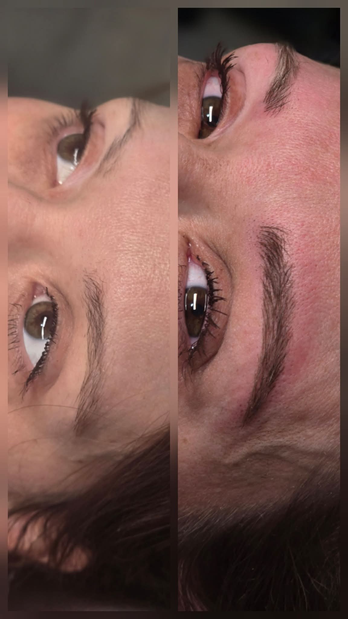 Microblading brows service at Exquisite Aesthetics in Ottawa IL