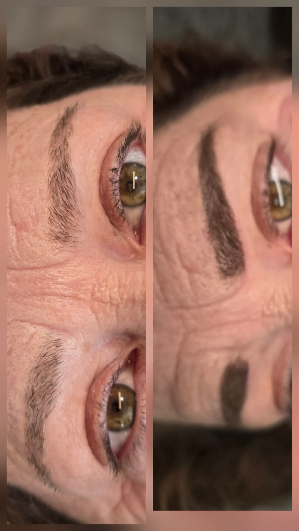 Ombre powder brows service at Exquisite Aesthetics in Ottawa IL